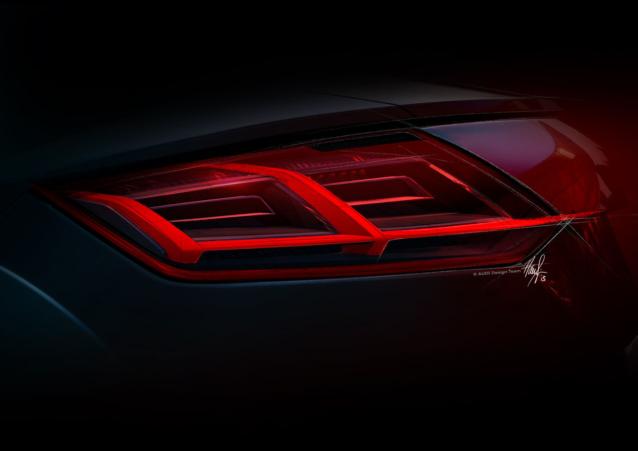 2015 Audi TT tail lights