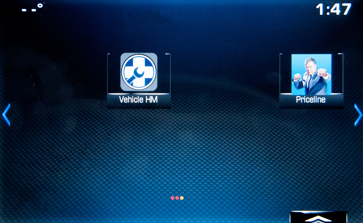 2015 Chevy infotainment screen
